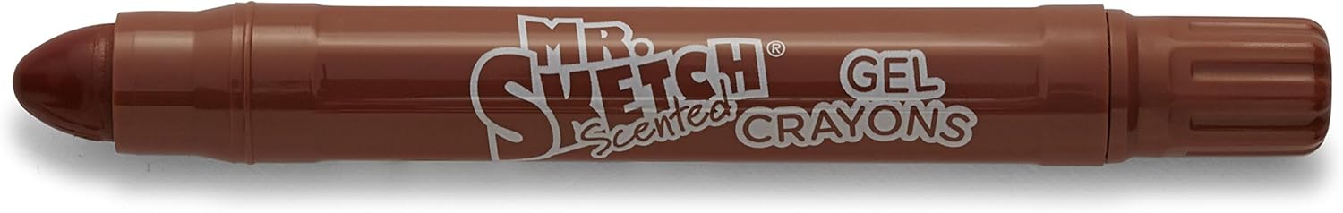 Mr. Sketch 1951333 Scented Twistable Gel Crayons, Assorted Colors, 12-Count : Toys & Games