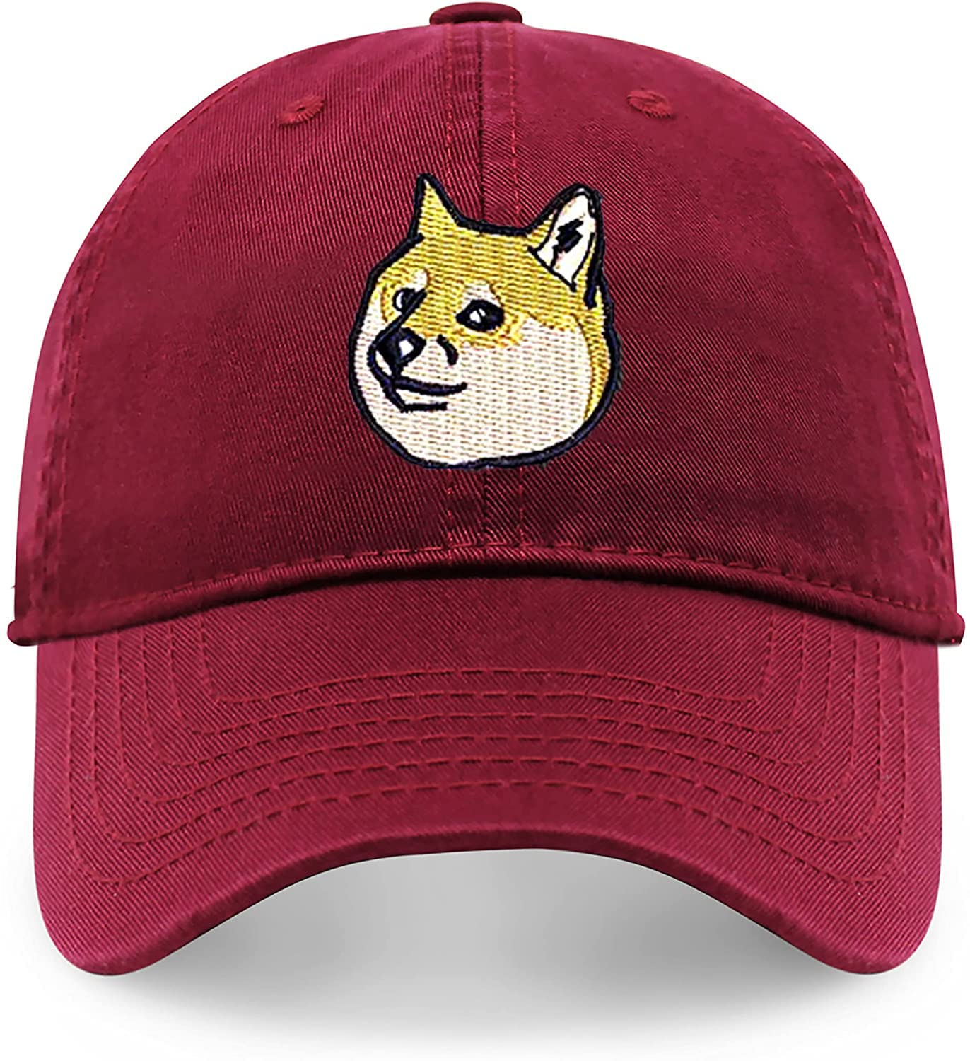 Zipper-G Dog Meme Dad Hats Doge Coin Classic Original Design Baseball Caps  Funny Hats for Men Women Unisex