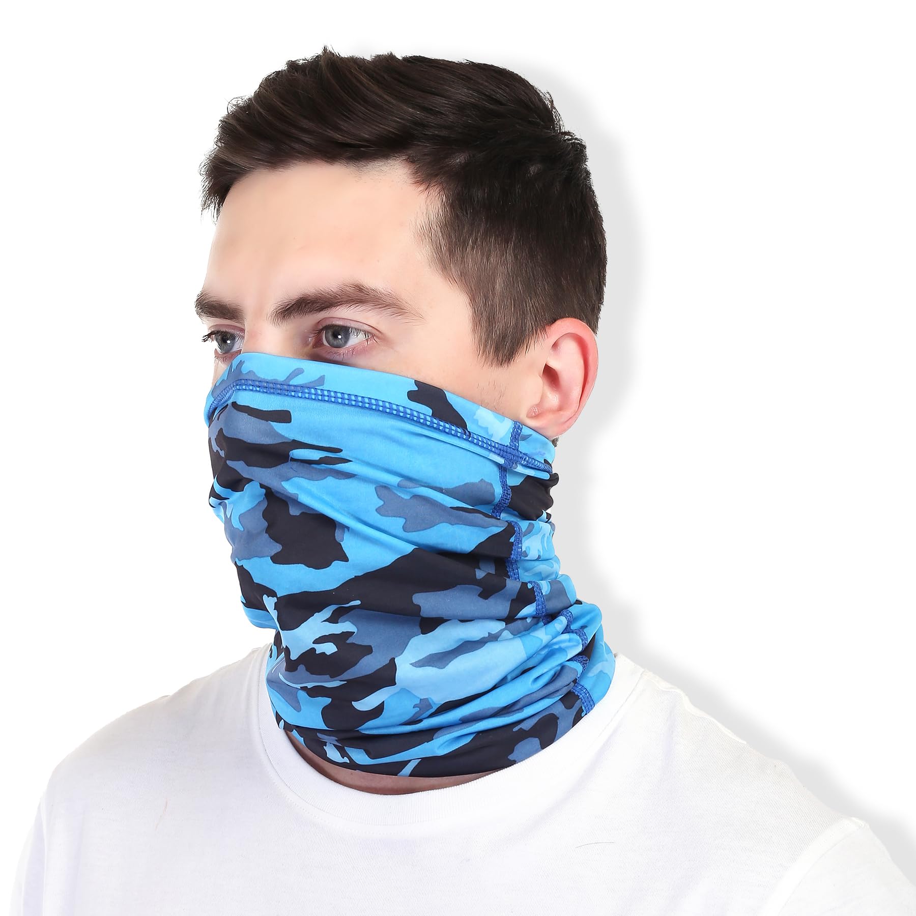 BAHAMAS Men & Women Bamboo Bandana | Odor-Free & Breathable | Super Soft | Durable & Multipurpose | Headband, Face Mask for Dust and Sun Protection, Camo-image-19