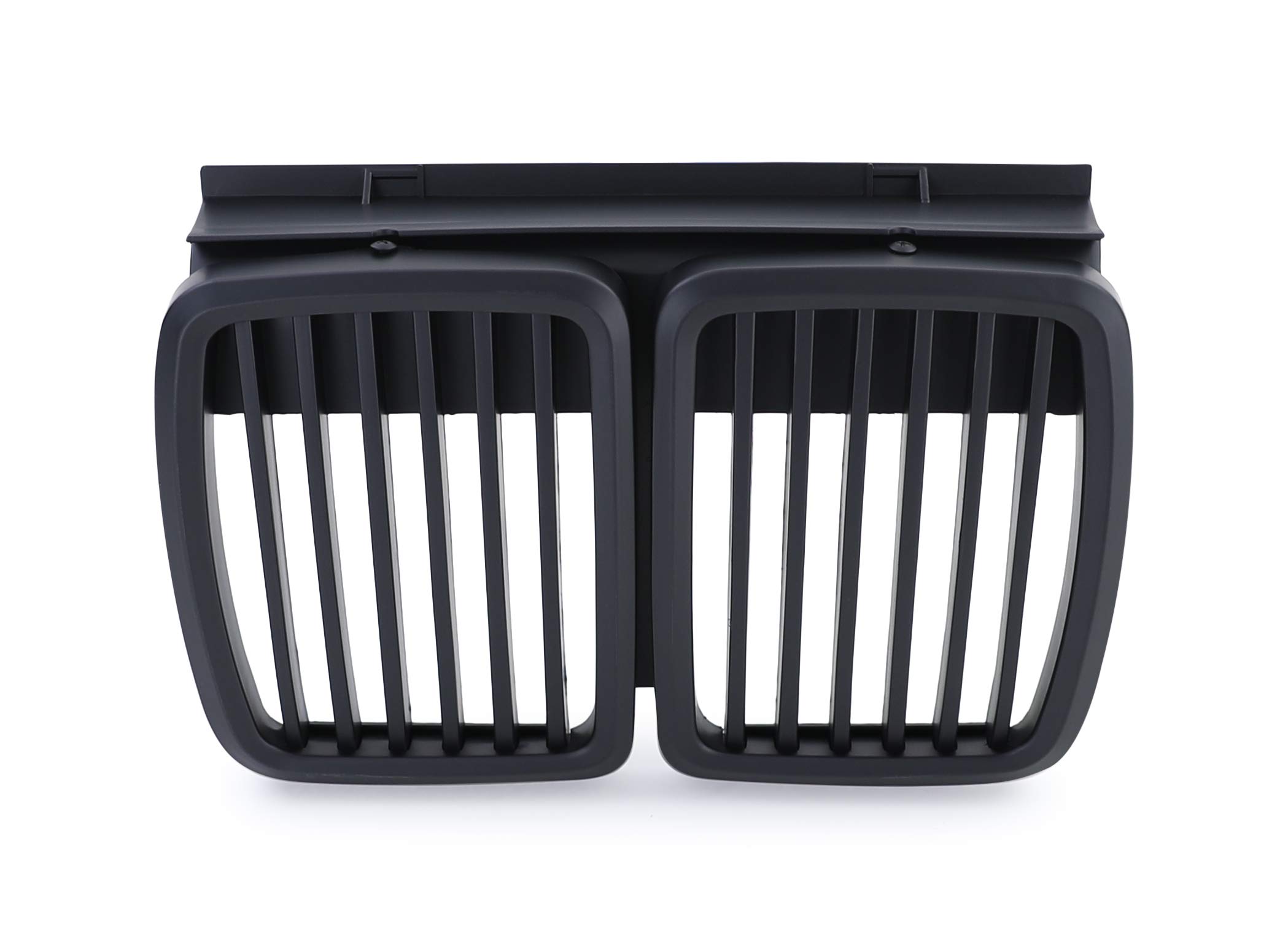 Sport Kühlergrill Frontgrill Schwarz für 3er BMW E30 1982-1994