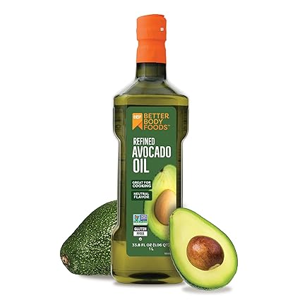 BetterBody Foods Refined Non-GMO Cooking Oil, Kosher, Keto and Paleo