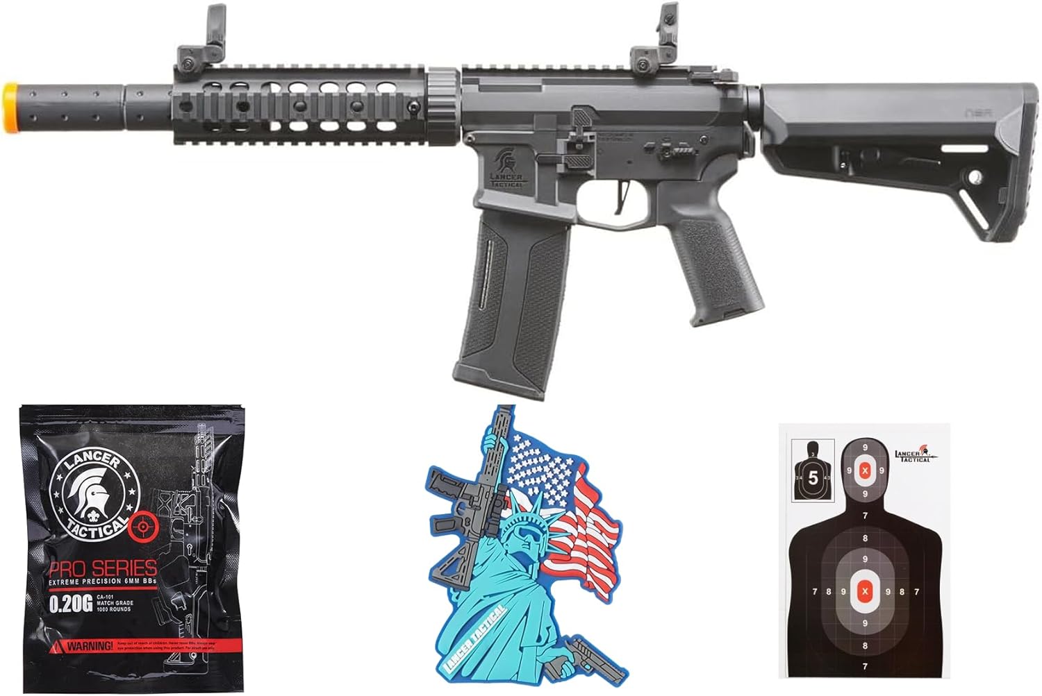 Lancer Tactical Gen 2 SD M4 Carbine AEG w/Ambidextrous Receiver