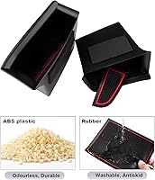 Vista 6 de SKTU Caja de almacenamiento lateral para puerta de automóvil para Mazda3 2020-2026 CX-30 2019-2026 CX-30, organizador de manijas de puerta Mazda