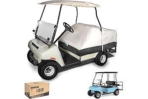 10l0l 4 Passenger Golf Cart Cover - Keeping Your Seats Dry and Protected