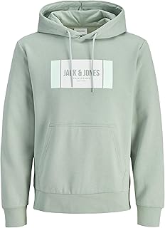 سويت شيرت بغطاء للرأس للرجال جيه جيه هاياتو بي تي اس ال ان من جاك اند جونز