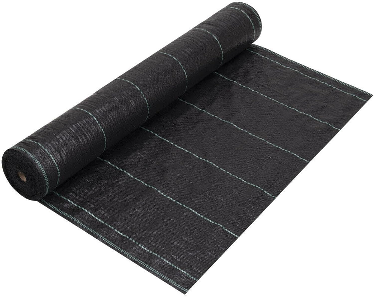 Malla Antihierbas 2m x 100m, 90 g/m² Malla contra Malas Hierbas, Tela Antihierbas, Geotextil, Protección césped Artificial, Lona antimalezas jardín, Anti-UV, Negro