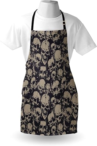 Miniatura 3 de Ambesonne Digital Printed Multicolor Halloween Aprons