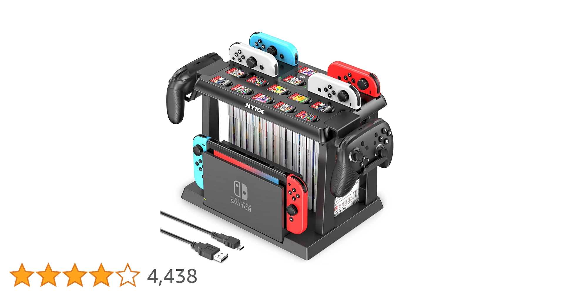 Switch収納スタンド Kytok Joy-Con充電 Switchドック収納 71OnAX8RnRL._UF350,350_QL80_.jpg