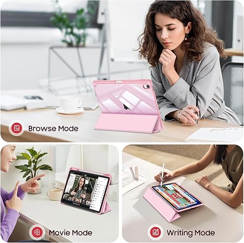 Miniatura 188 de Fintie Funda híbrida delgada para iPad Air de 11 pulgadas M3 (2025) / M2 (2024), iPad Air 5ª (2022) / 4ª generación (2020) de 10.9 pulgadas, funda a