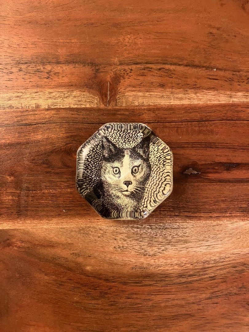 Amazon.co.jp: John Derian（ジョンデリアン）ペーパーウェイト 猫 cat