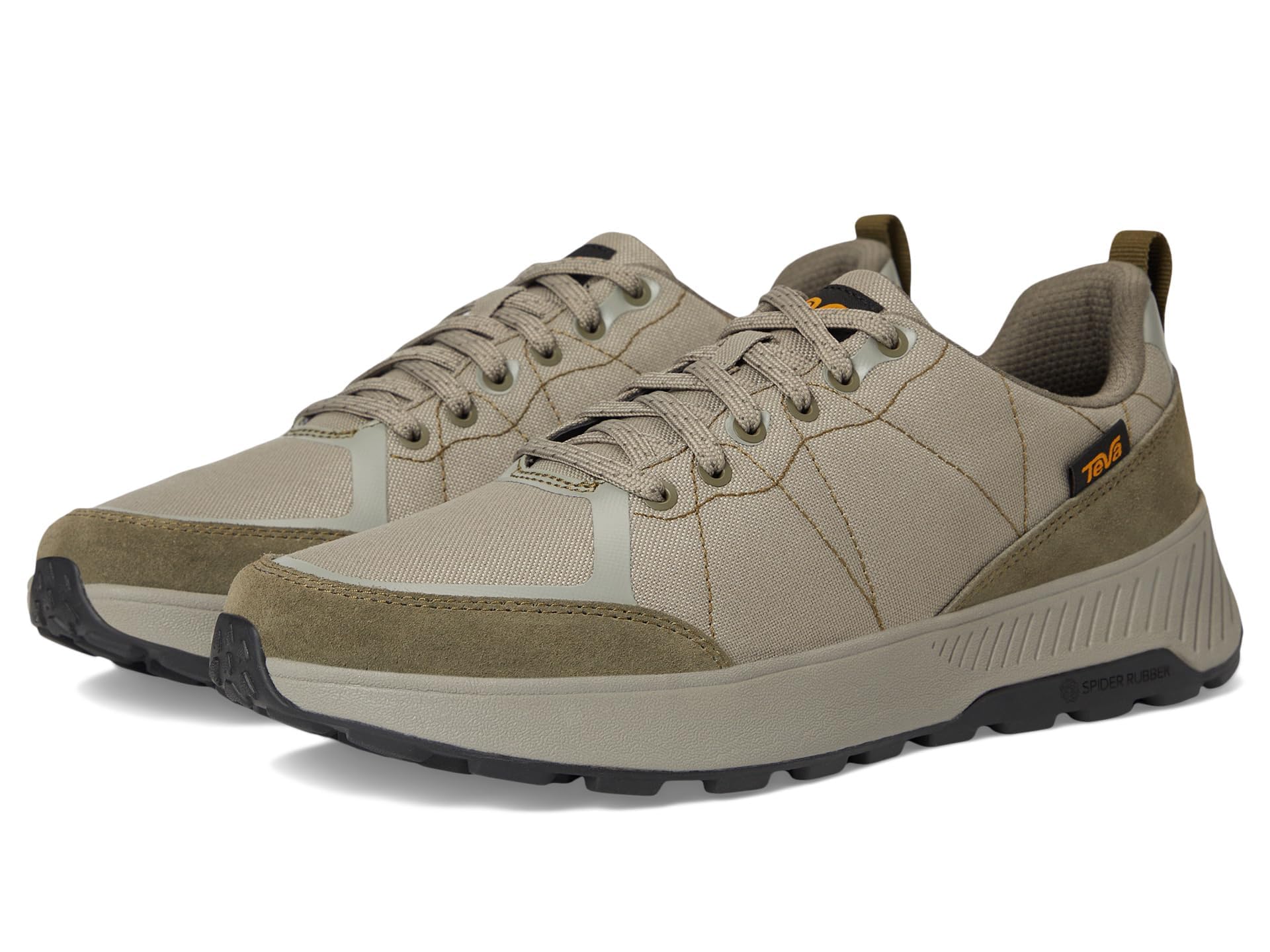 Teva Men's Ellwood Hiking Shoe, Desert Taupe/Bungee Cord, 10