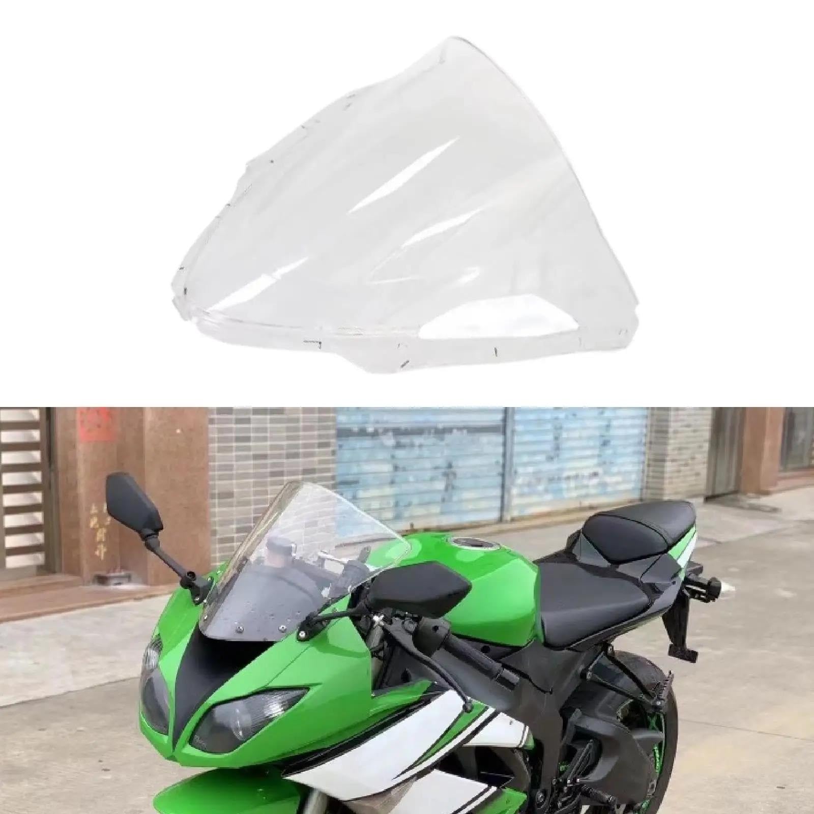Do Motocykla ZX6R 2024 Szyba Przednia Przedłużenie szyby motocykla