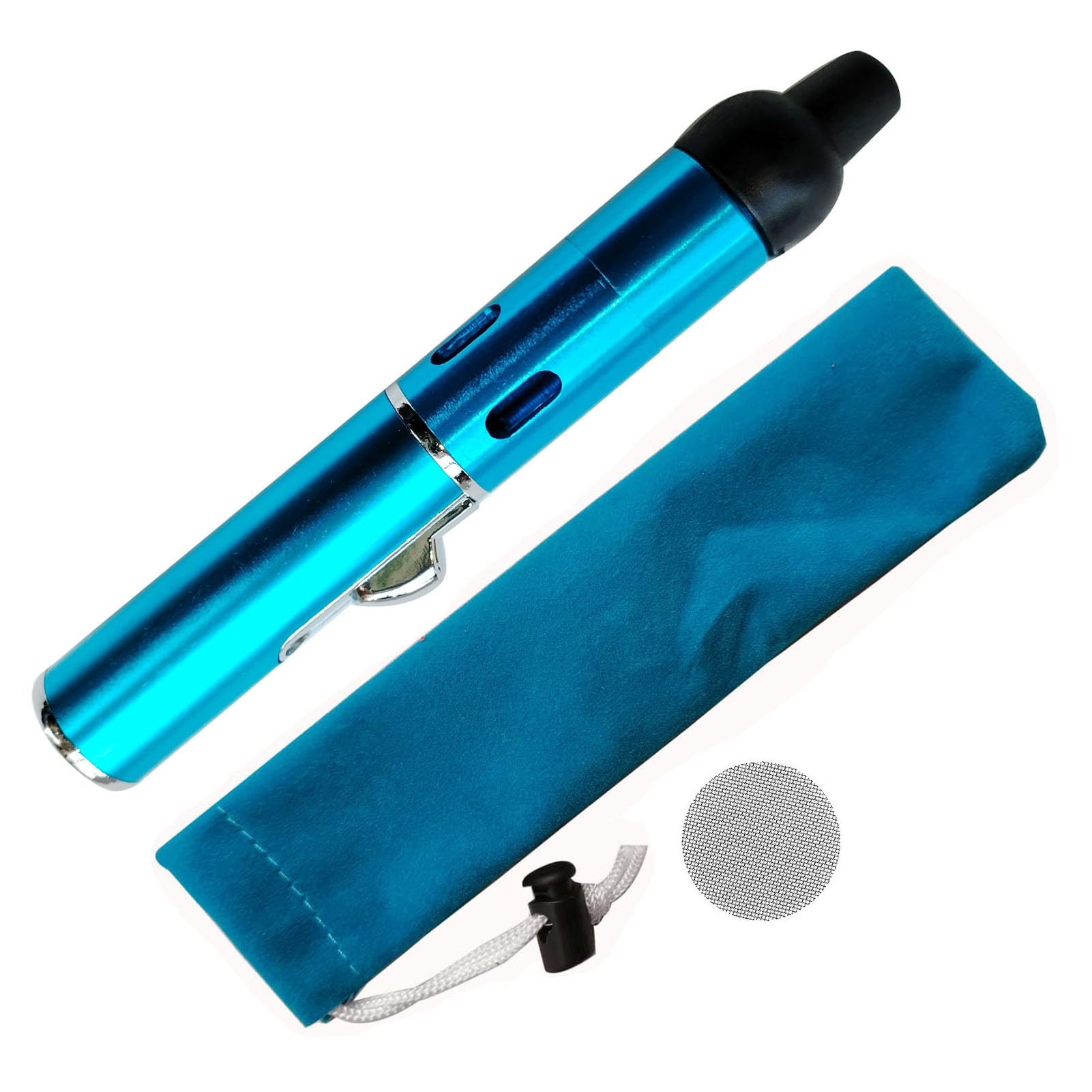 Bienvenido Sky Blue Windproof Lighters,Refillable Portable Lighter, Adjustable Jet Flame Torch Lighter Adjustable Fame Kitchen Cooking,