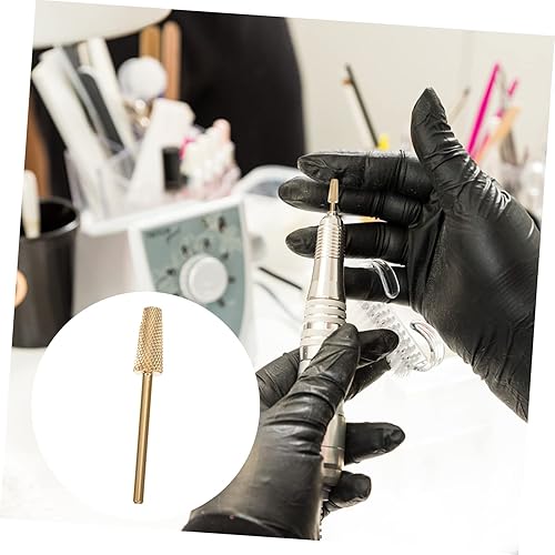 Miniatura 5 de 2pcs Nail Art Drill Machine Nail Drill Multi-Purpose Grinding Head Glass Plastic Metal