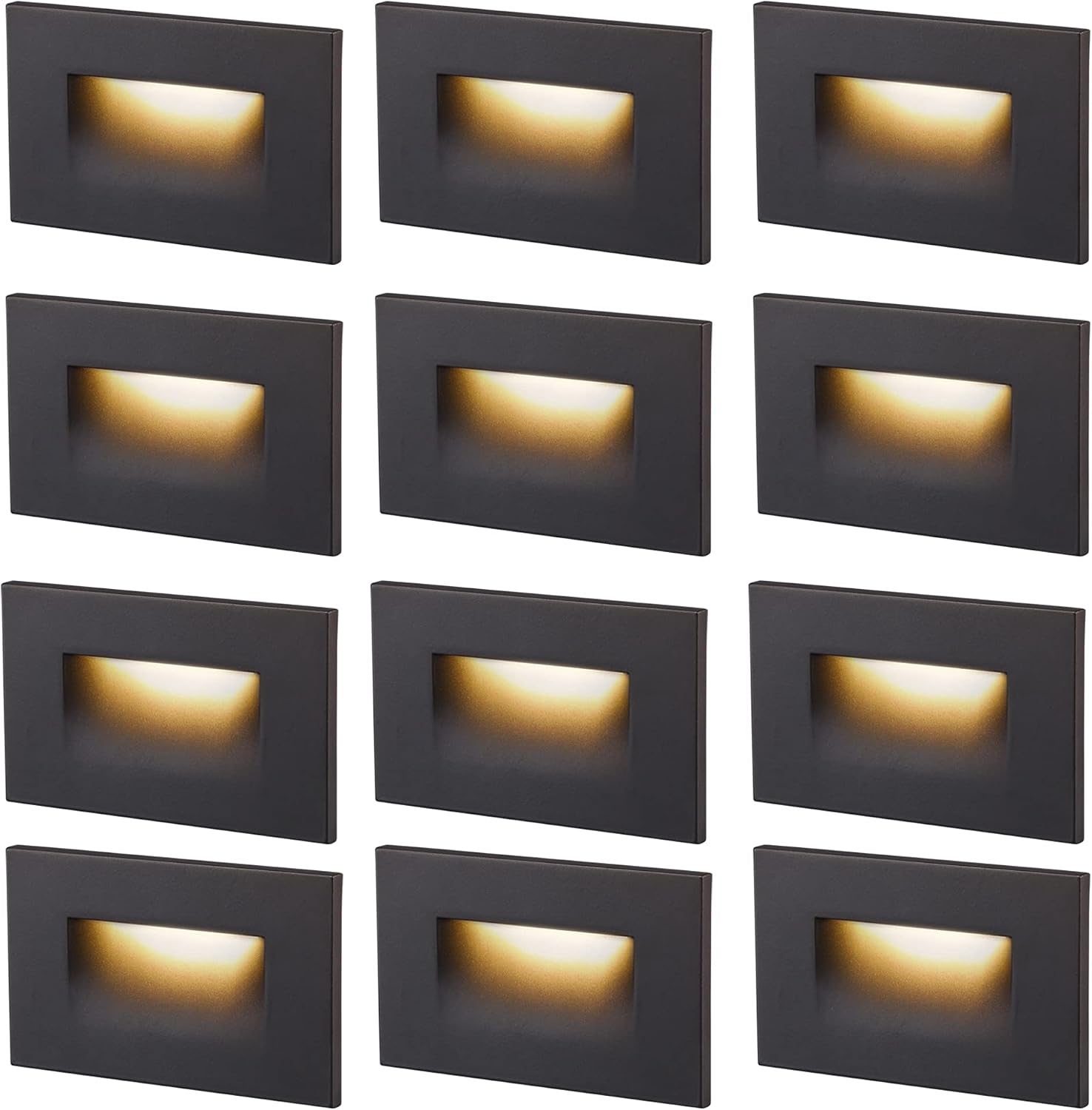 Cloudy Bay 3 Color 120V Dimmable LED Indoor Outdoor Step Light,3000K ...