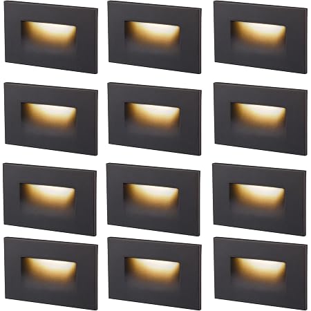 Cloudy Bay 120V Dimmable LED Step Light,3000K Warm White 3W 100lm ...