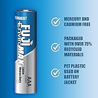 Vista 2 de Baterías Fuji Enviromax AA extra resistentes (20 unidades)