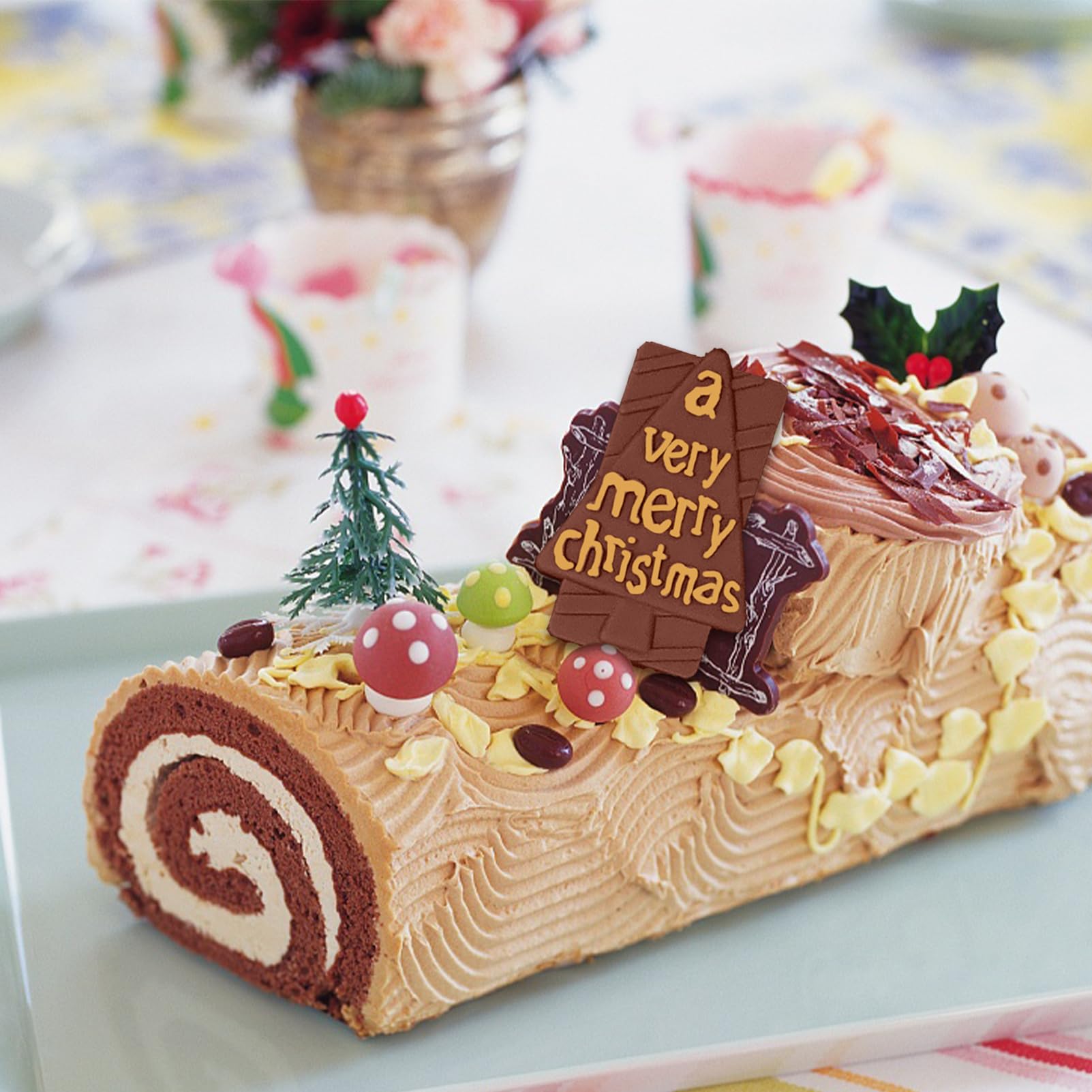 2pcs Moules à Chocolat De Noël En Silicone, Moule à Biscuits En Silicone, Pour Gâteaux De Noël, Bonbons, Savon Au Chocolat