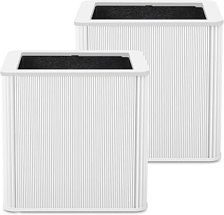 211+ Replacement Filter Compatible with 211+ Air Purifier, 2-Stage Filtration System of H13 True Filter and Activated Carbon Filter, White, 2 Pack
