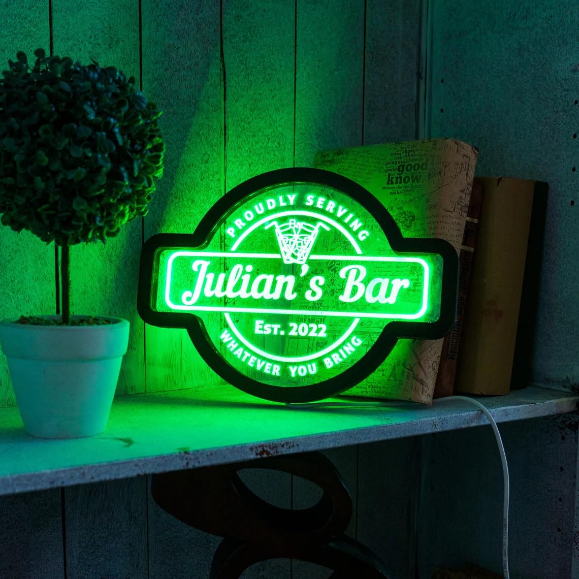 Enseigne Au Néon De Bar Personnalisée, Lumière De Signe De Bar Personnalisée, Enseigne Lumineuse De Barre, Lumière De Néon De Barre, Enseigne LED De Barre Personnalisée
