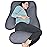 MOON PARK Pregnancy Pillows for Sleeping - U Shaped Full Body Maternity Pillow with Removable Cover - Support for Back, Legs, Belly, HIPS - 65 Inch - Dark Grey