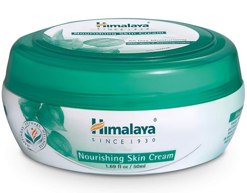 Creme hidratante facial Himalaya com aloe vera e ashwagandha, 50 mL