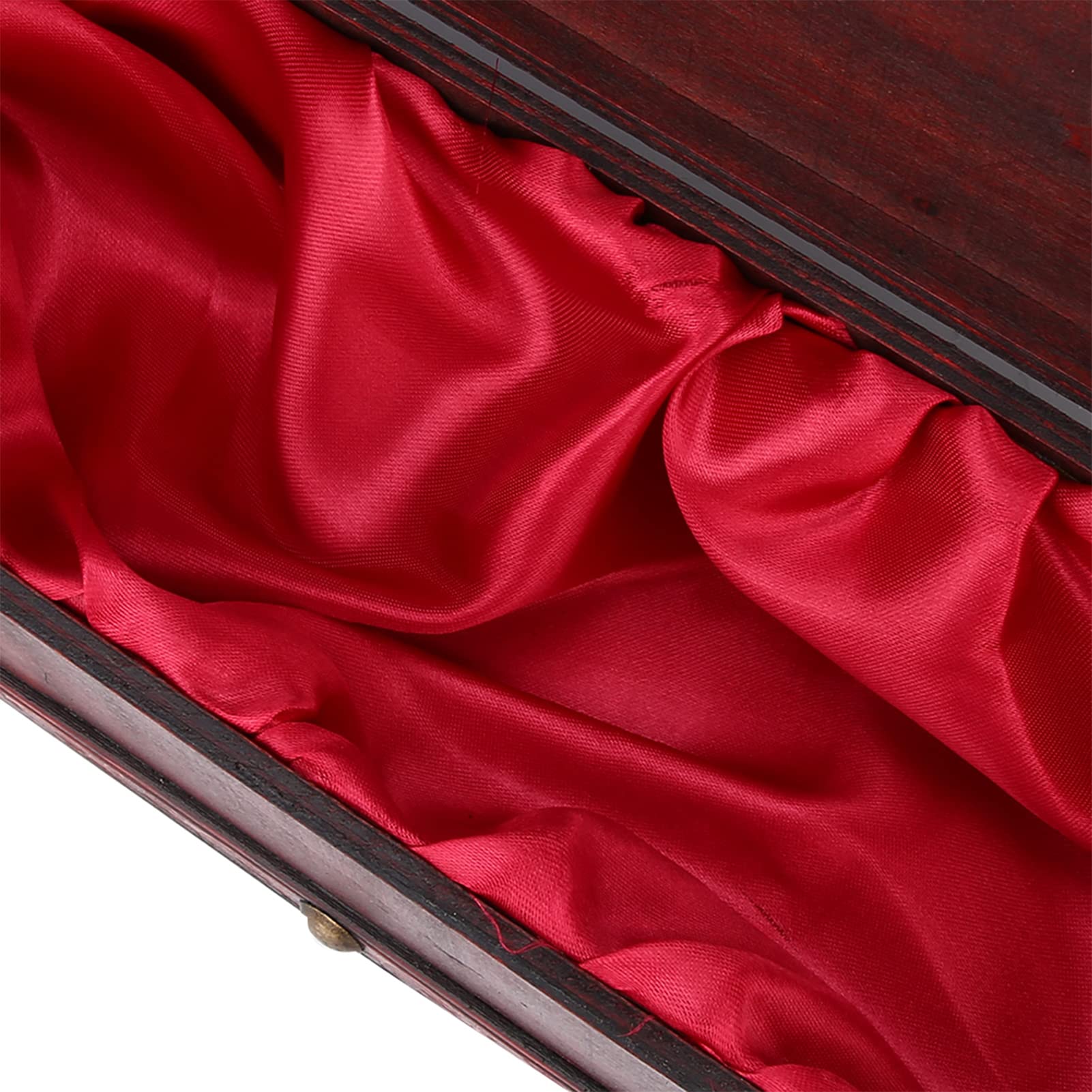 Pudełko na biżuterię w stylu vintage Drewniany pojemnik do przechowywania o dużej pojemności Dekoracja stołu Organizer biżuterii dla kobiet Dziewczyny Biuro w domu Materiał ze
