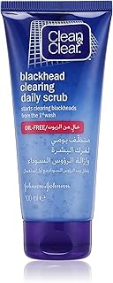 CLEAN & CLEAR, Daily Facial Scrub, Blackhead Clearing, 100ml