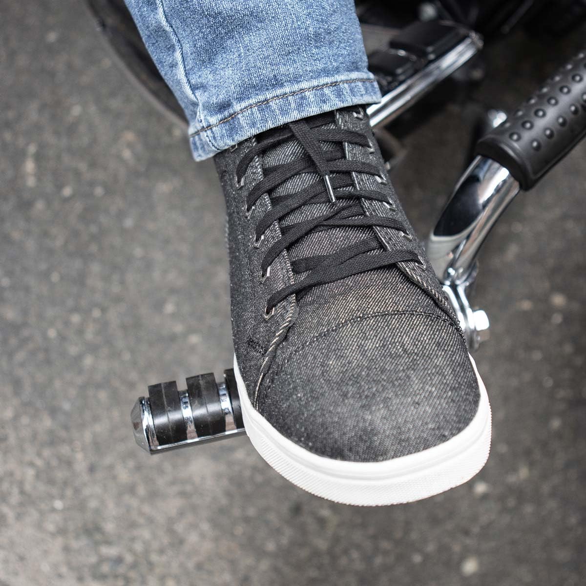 Milwaukee Leather Men's Motorcycle Riding Shoes - Reinforced Shank, Climate Control Insole, Non-Slip Sole - Image 4