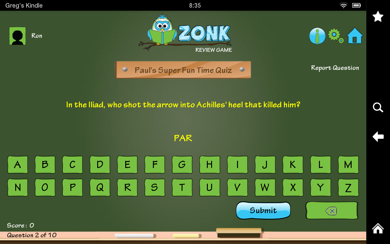 Zonk Review Game Application sur Amazon Appstore