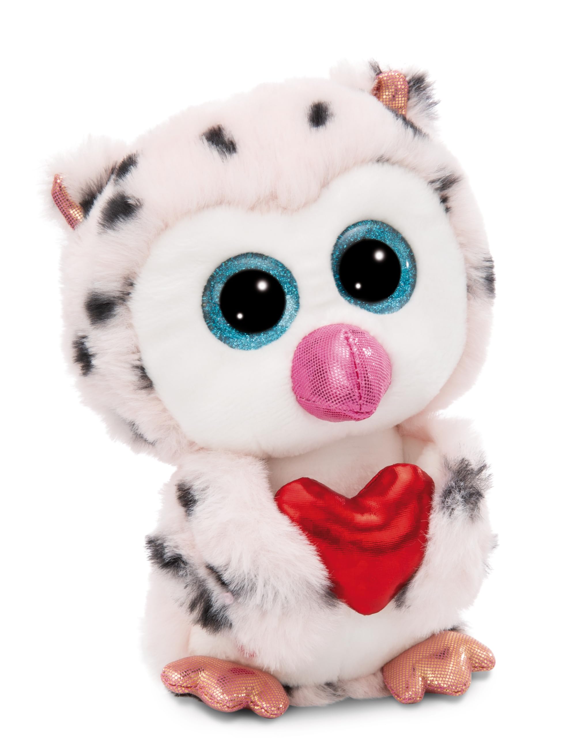 NICI 62226 Peluche Piu con paraorecchie, Morbido e tenero Pupazzo per Coccole e Giochi, per Adulti e Bambini, 16 cm, Giallo, in Confezione Regalo, Colore