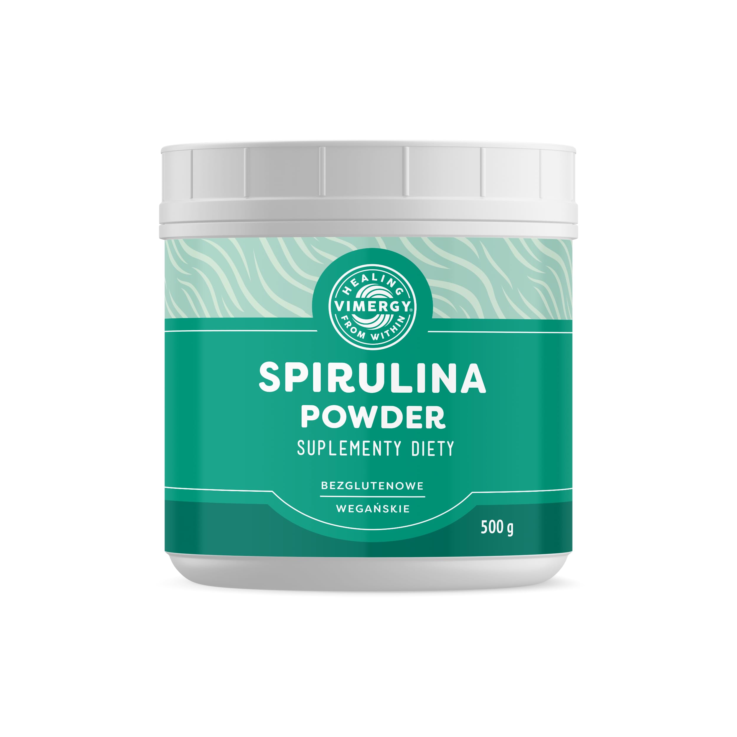 Vimergy Spirulina Powder, 125 Servings – Easy to Digest – Fast Absorbing Powder – Vegan Supplement – Formulated Without Anti-Caking Agents, fillers, Flavors, or Sugar– Non-GMO & Gluten-Free (500g)