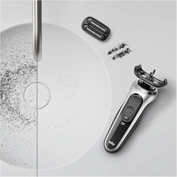 Braun EasyClick Stubble Beard Trimmer Attachment For New Generation Series 5, 6 and 7 Electric Shaver, With Four Different Stubble Lengths, Black