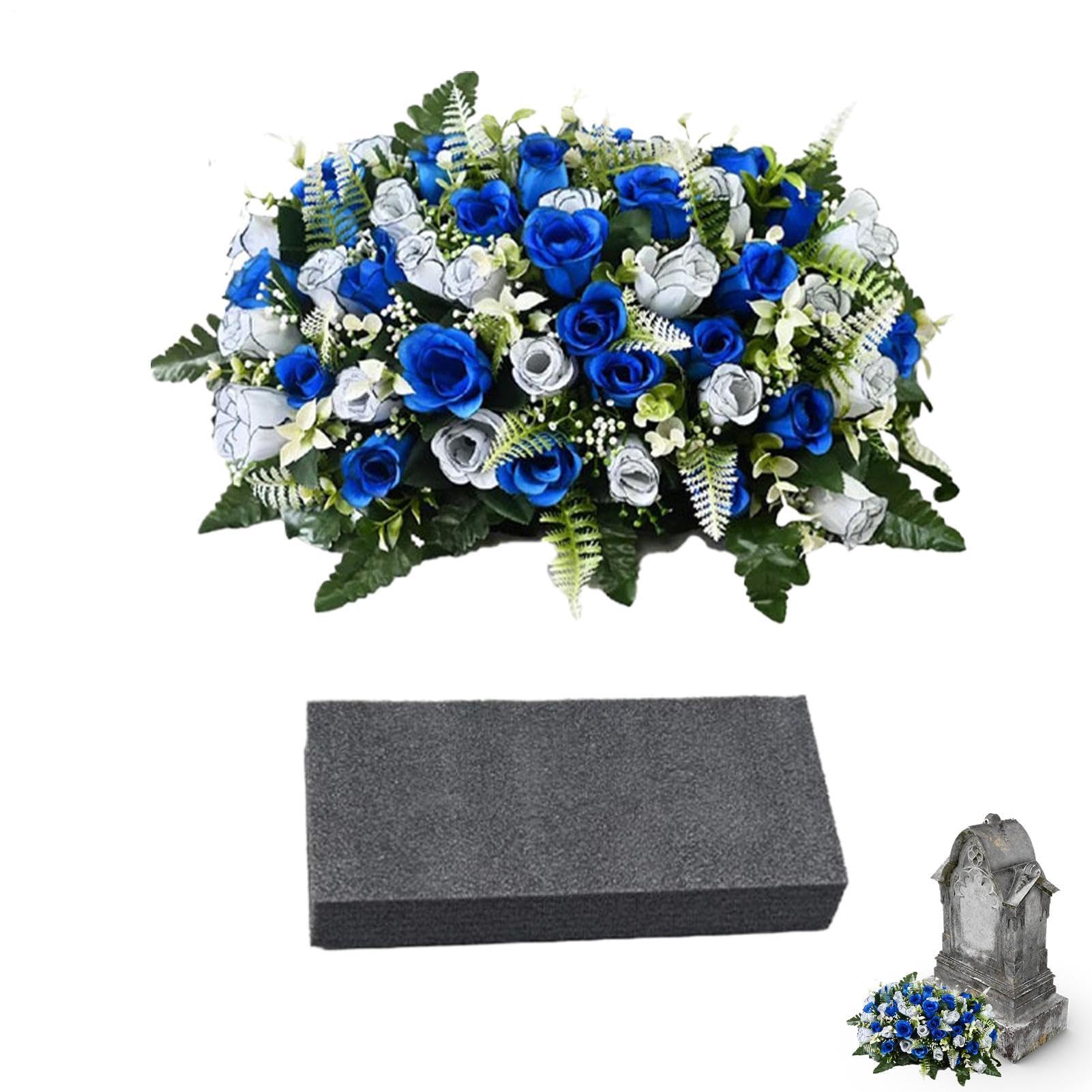 Fleurs artificielles pour cimetière Roses artificielles mémorial