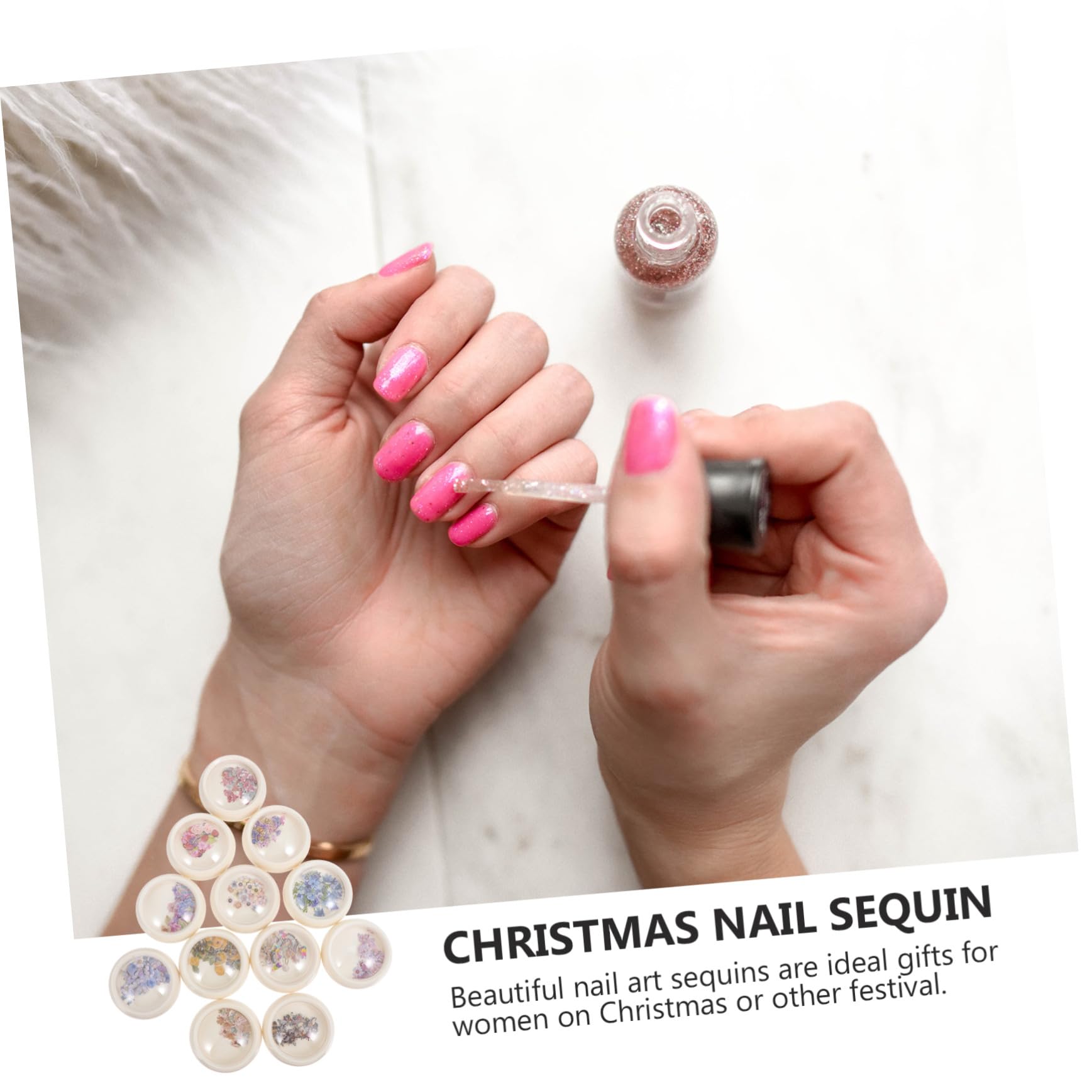 2 Set Decalcomanie Per Unghie Colorate Misti Per Decorazione Unghie Adatte Nail Art E Manicure Casual E Attraente Per Domestico 12 Scatole*2