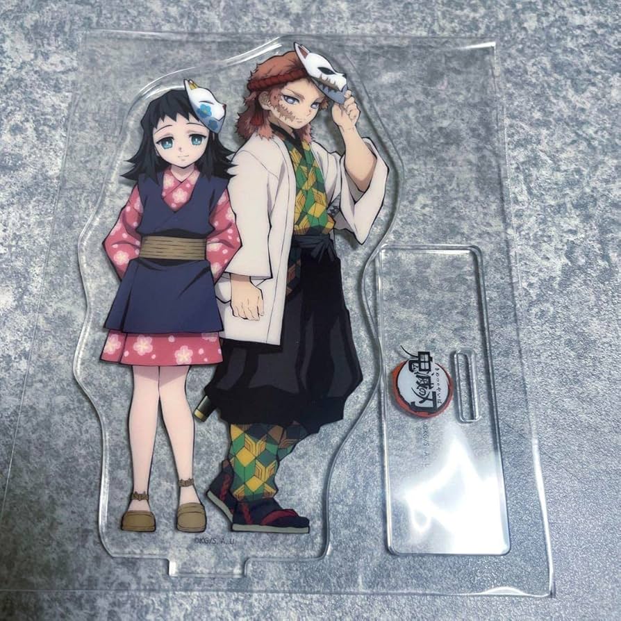 Amazon.co.jp: 鬼滅 特典 アクスタ 錆兎 真菰 : おもちゃ