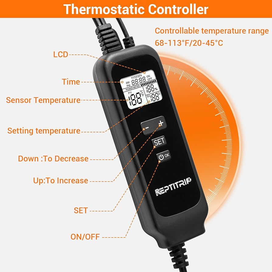 Pets At Home Heat Mat Zacro Reptile Heat Pad Under