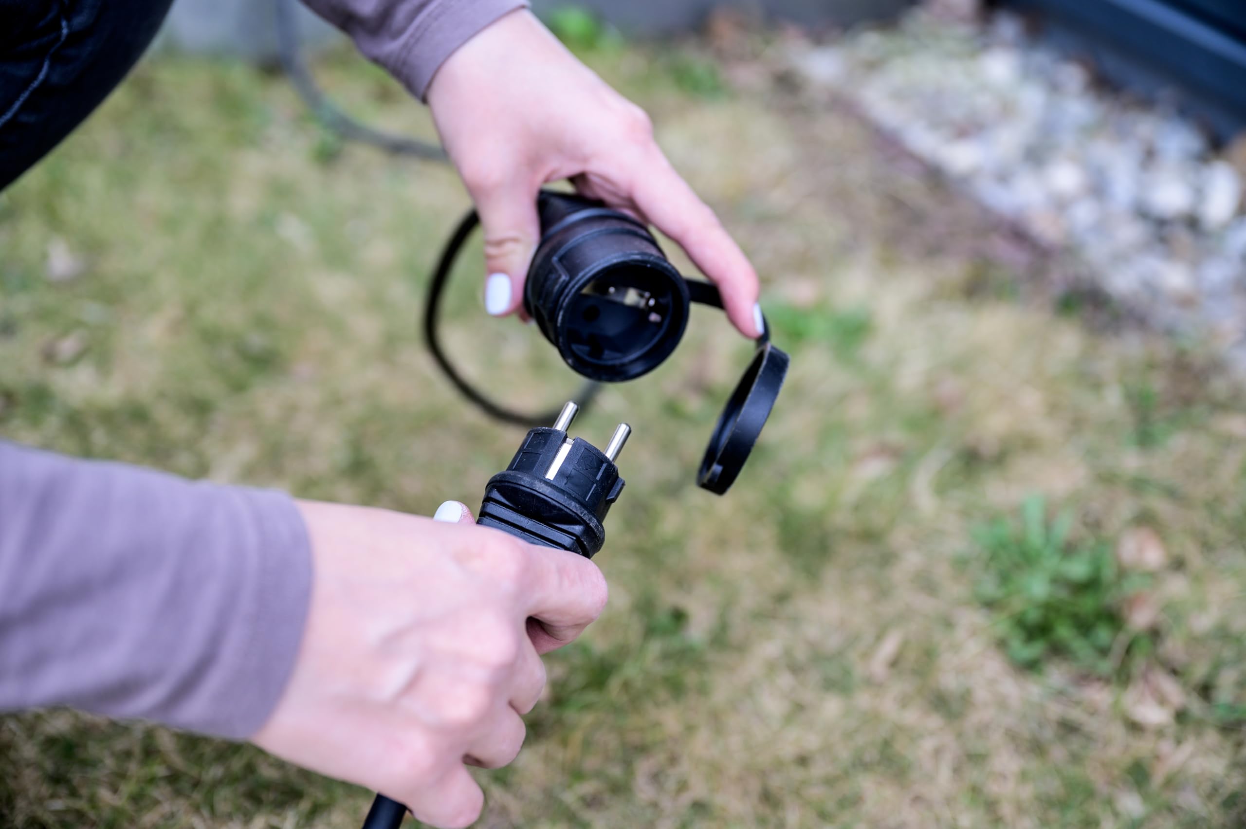 HSK S10 Cavo Di Prolunga 10 Uscite AC Indoor/Outdoor (10 X, 3 - Foto 10