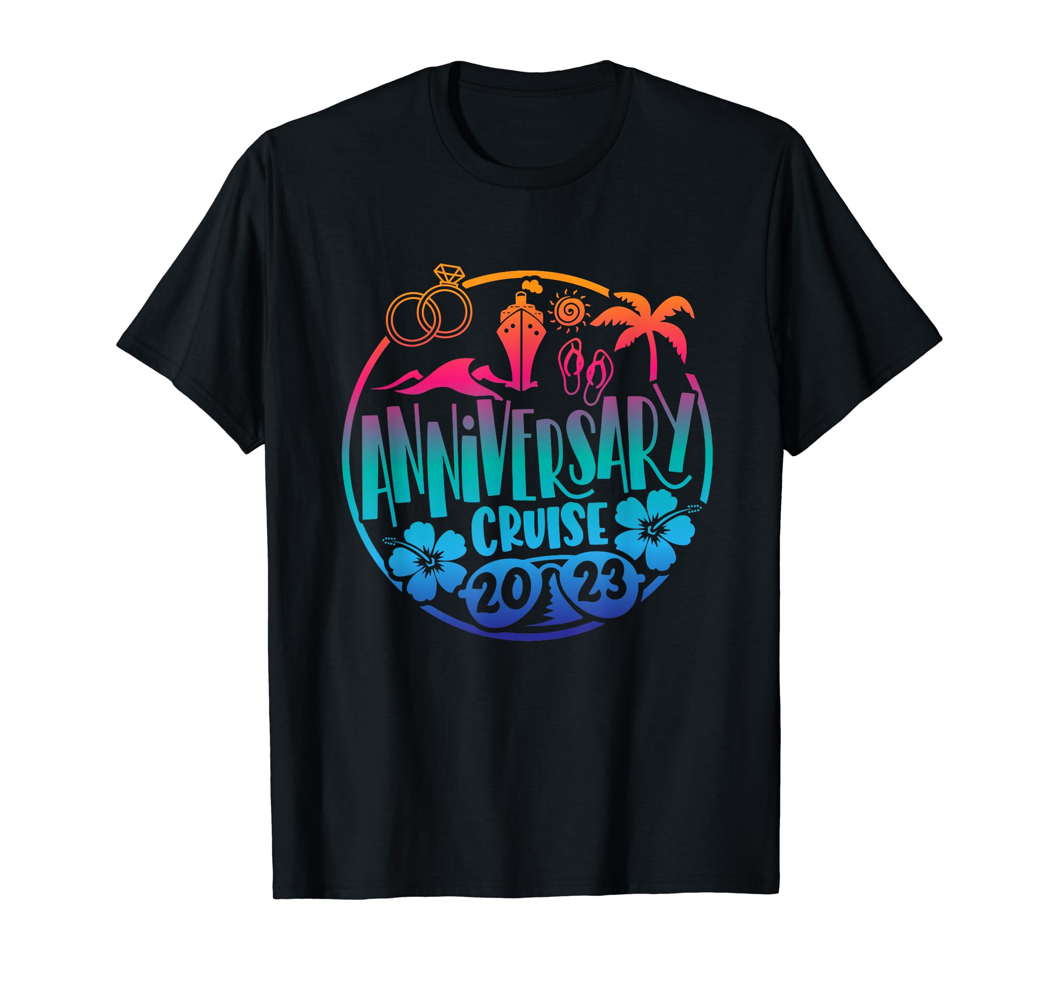 Matching Anniversary 2023 Designs2023 Anniversary Cruise T-Shirt