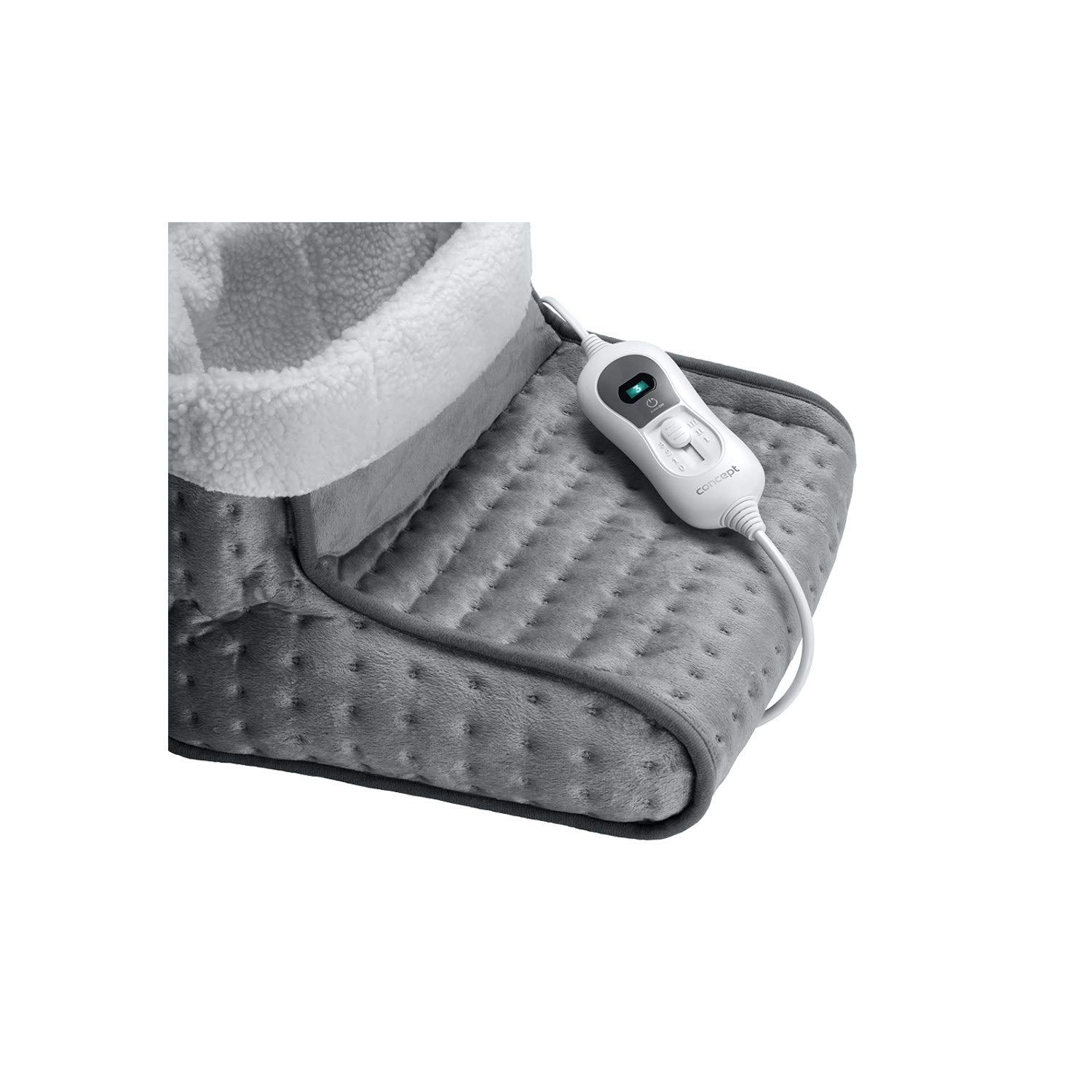 Concept Chauffe-Pieds pour Femme BV1020 - Gris - Taille S