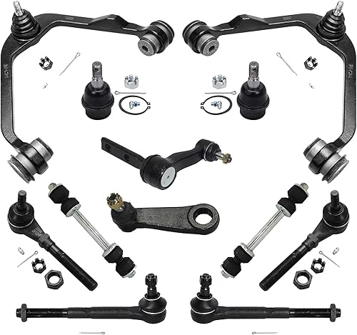 Miniatura 120 de Detroit Axle - Kit de suspensión delantera FWD de 12 piezas para Toyota Matrix Pontiac Vibe 2003 2004 2005 2006 2007 2008, 2 brazos de control