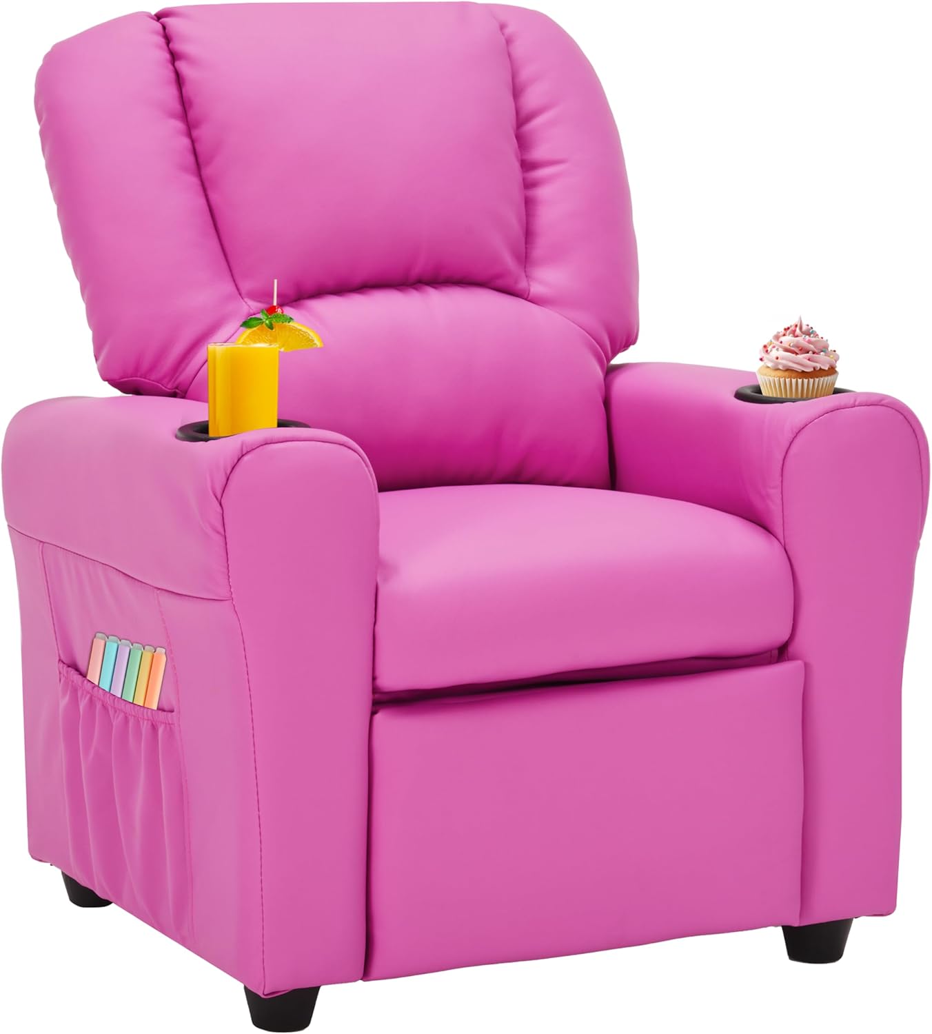 JC HOME Candy Kids Reclining Chair Leather Recliner Bhutan Ubuy