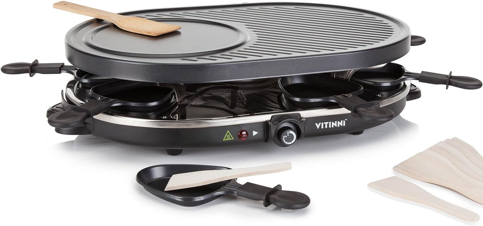 Vitinni Raclette Grill with Grill Circle