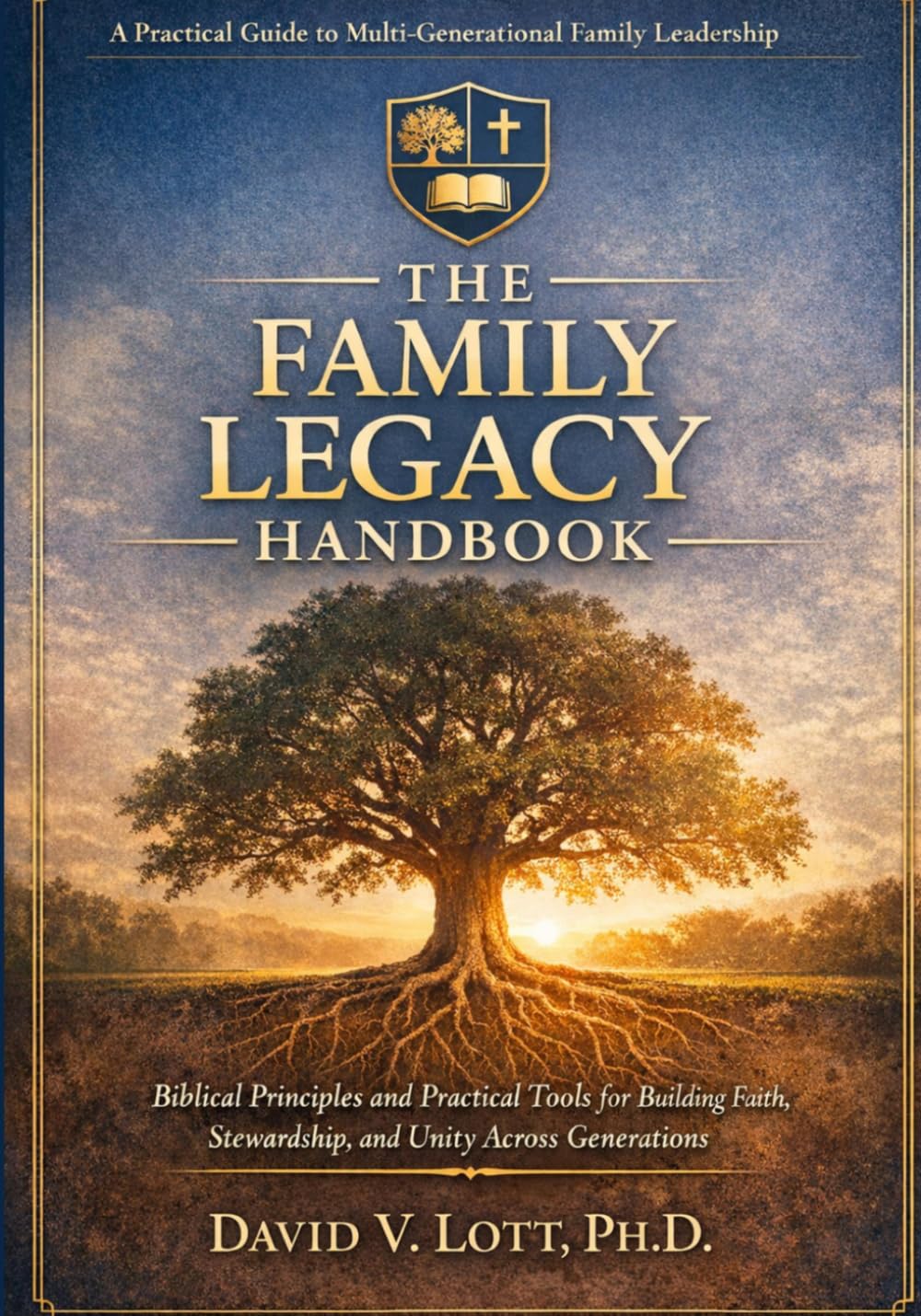 The Family Legacy Handbook: Biblical Principles, Practical Systems, and Guided Worksheets for Building Faith, Stewardship, and Unity Across Generations
