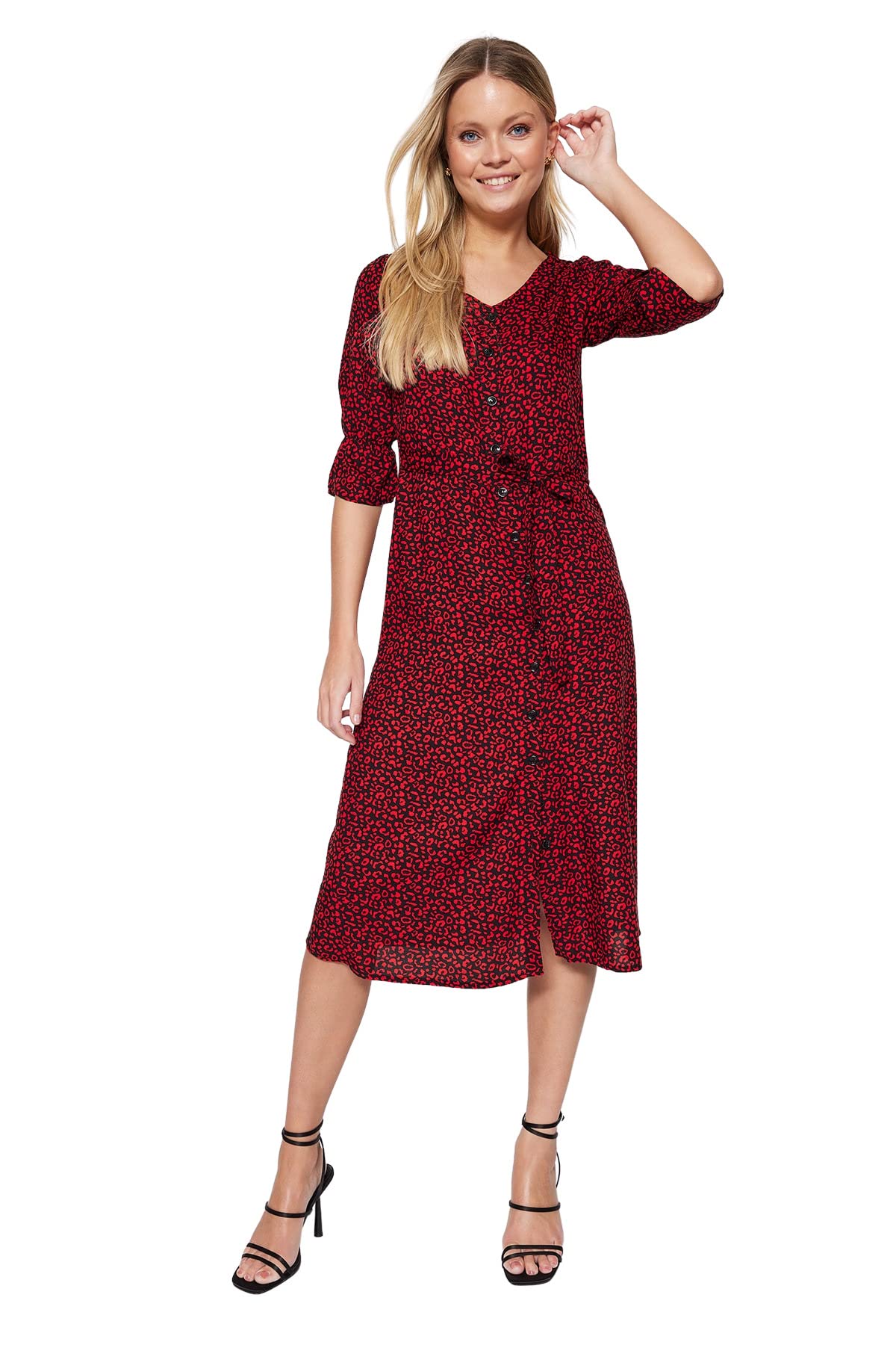 Trendyol Belt Shirt Dress. Vestido para Mujer