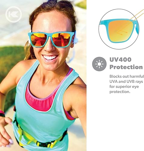 Miniatura 3 de Knockaround Fast Lanes Sport - Polarized Running Sunglasses for Women & Men - Impact Resistant Lenses & Full UV400 Protection