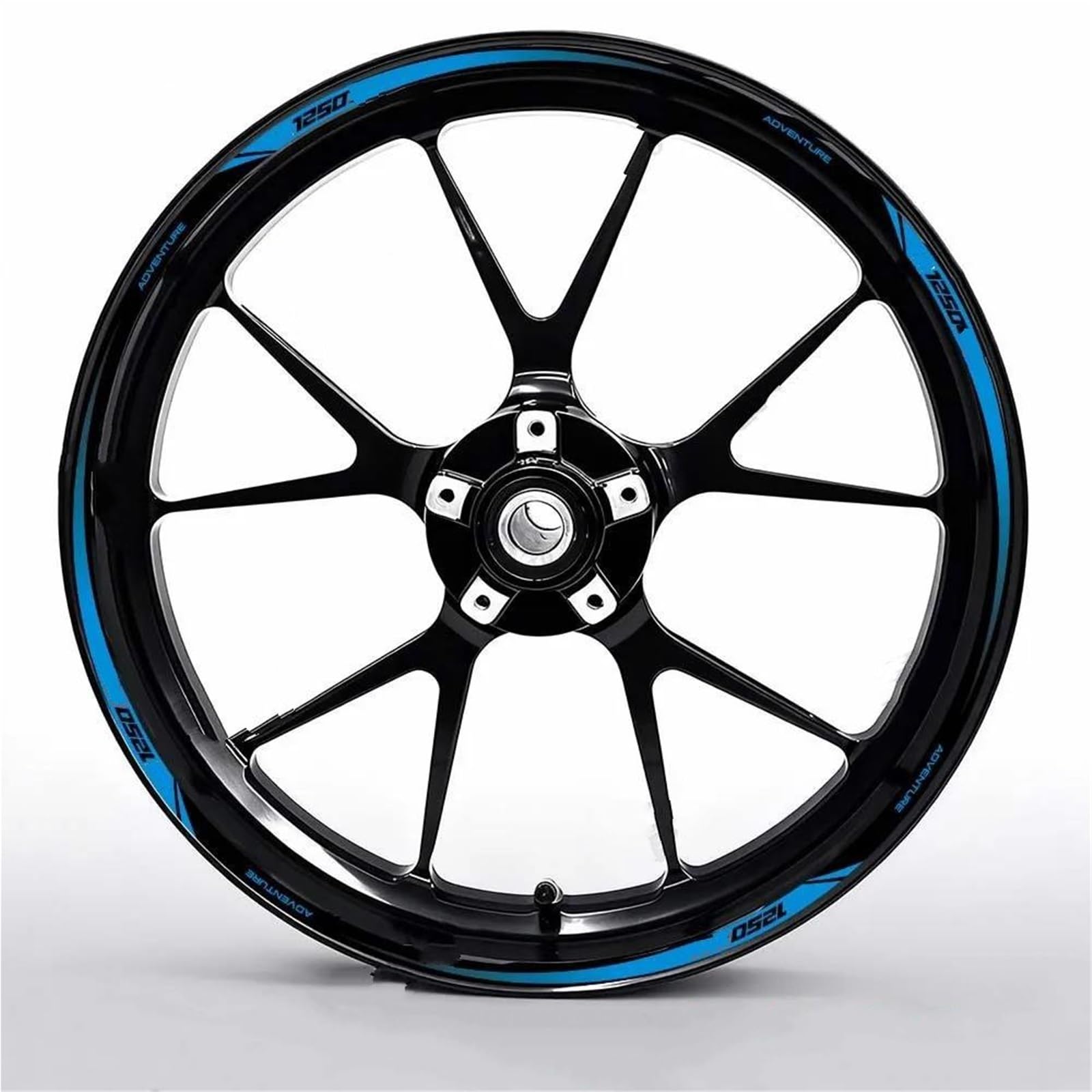 Reflective Accessories Motorcycle Wheel Stickers Rim Stripes Waterproof Tape for R1250GS R1250 GS R 1250 Gs(Style 3)