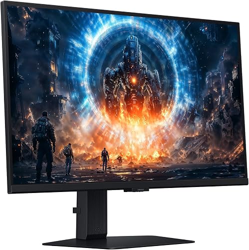 Samsung Monitor Gaming Odyssey G6 (S27FG602EU), Flat, 27'', 2560x1440 (QHD), IPS, 350 Hz, 1 ms, Compatibilità G-Sync, HDMI, Display Port, Ingresso Audio, HAS, Pivot, Flicker Free, Eye Saver Mode - 3