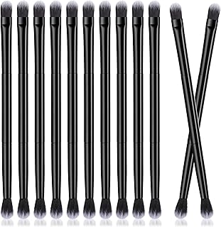 12 pinceles esponjosos para sombra de ojos, 2...