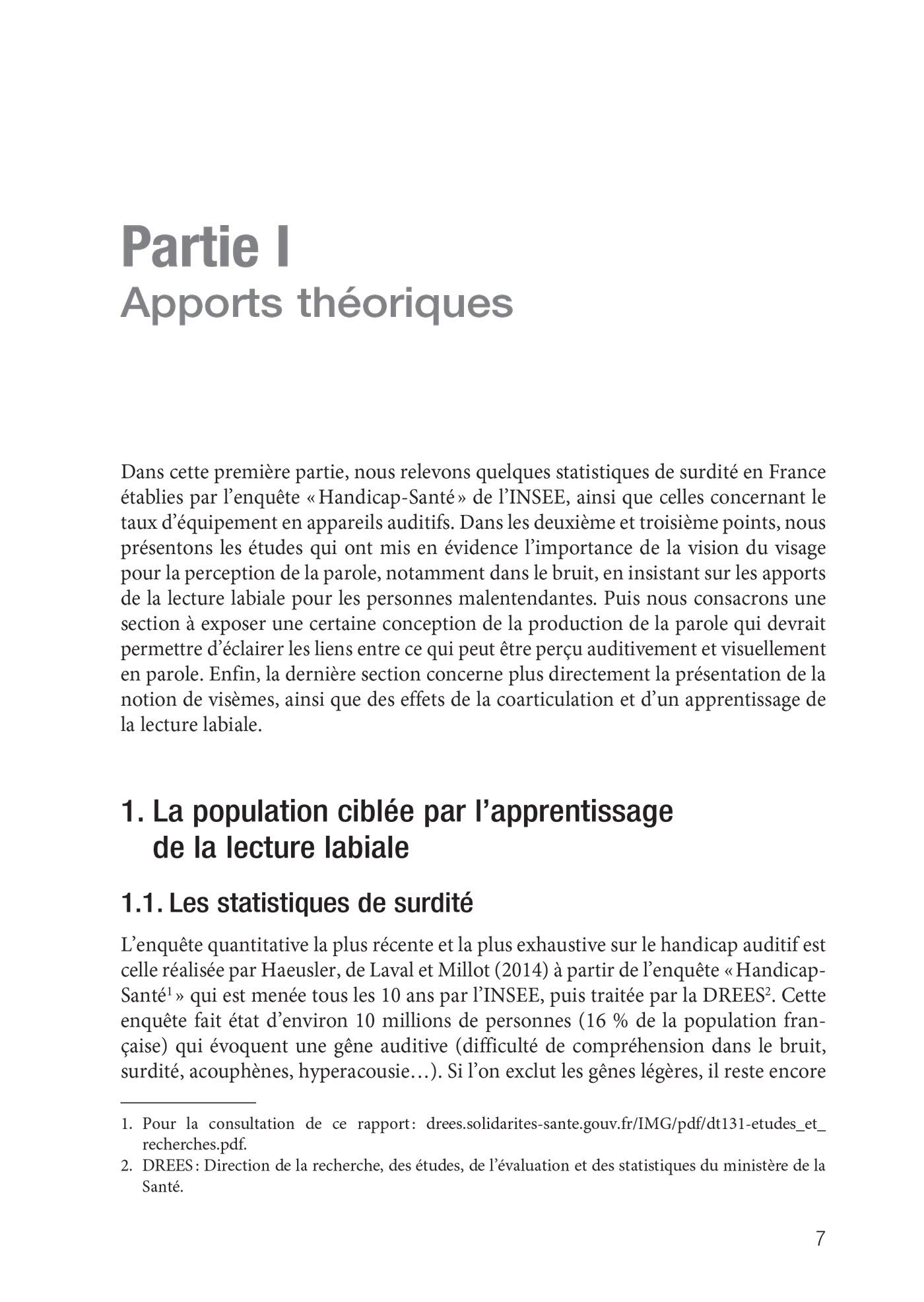 Lecture labiale pour l’adulte devenu sourd: Manuel d’apprentissage